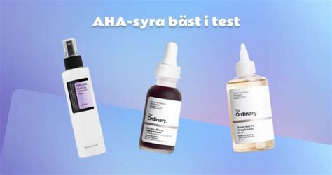 ansiktskräm efter en aha syra peeling